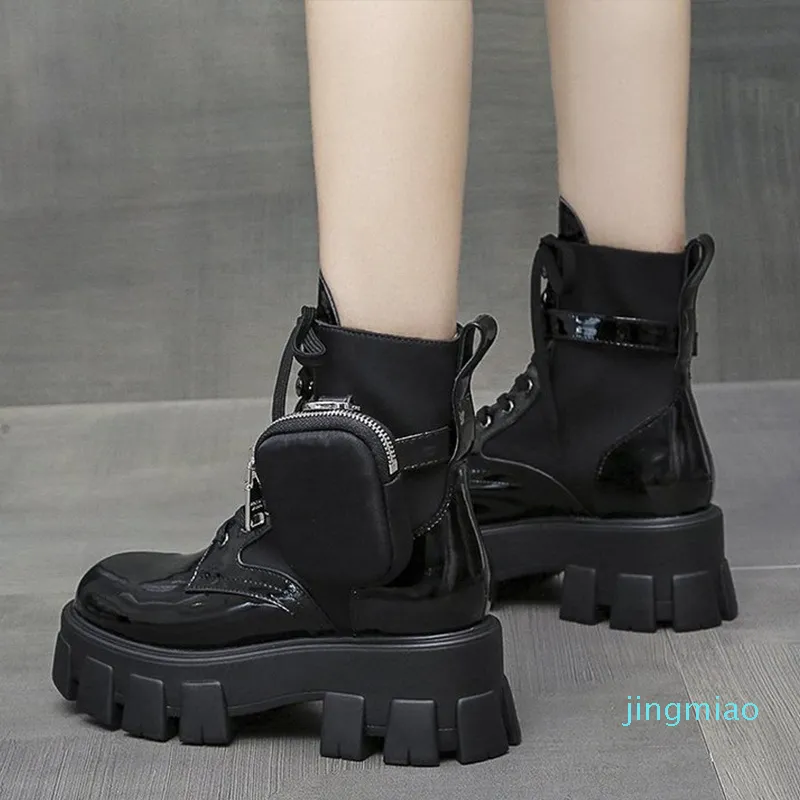 short platform boots