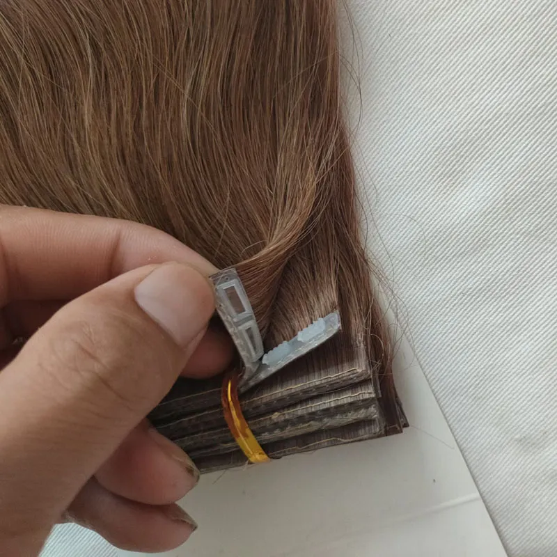 최고 품질 테이프 inhair 확장 버튼 헤어 클립 스냅 피프트 헤어 확장을위한 스냅 5Gram 조각 100 피스 팩 검은 흰색