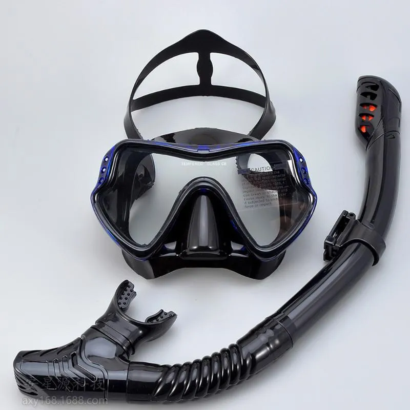 Zhangliangliu Diving Masks Professional Scuba Mask Set Anti Fog Goggles With Snorkel Glasses Tube Adjustable Strap For Women Men Adult Swimm
