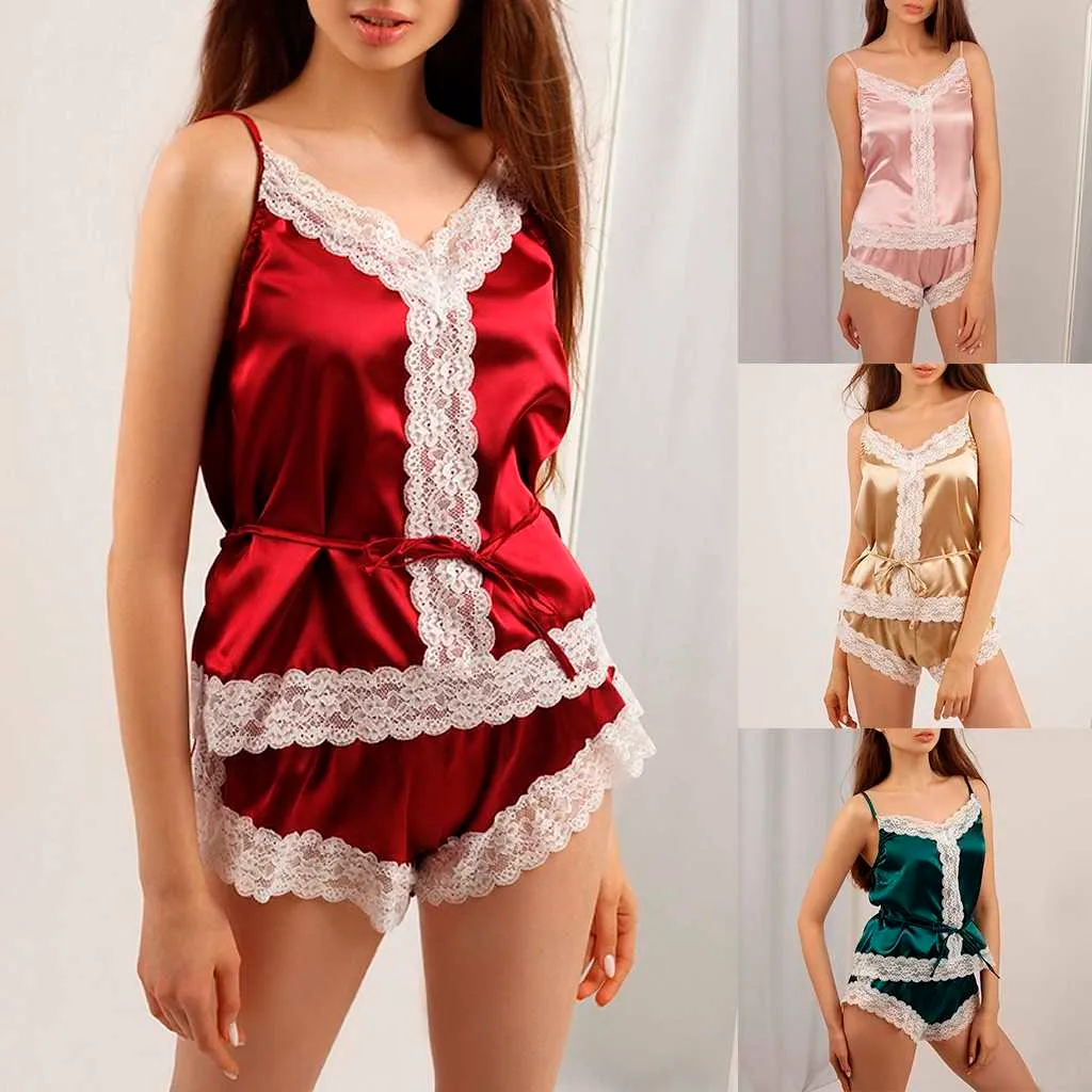 Spaghetti strap pajamas cheap