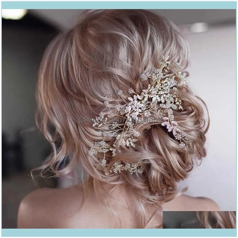 Rhinestone s For Women Bride Tiara band Accessories Wedding Hair Jewelry Headband Bridesmaid