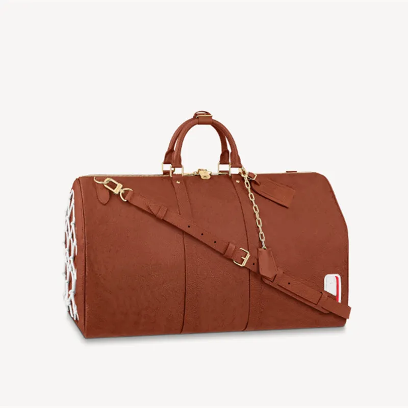 Handbagage Reisplunjezak Reliëf Oude Bloem Handtas Hoge kwaliteit Dame Unisex Dames Heren Plunjezakken Handtassen Heren 55cm302D