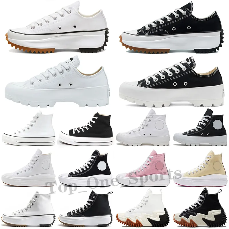 Converse Chuck Taylor All Star Platform Move Run Star Hike Lugged Motion 캐주얼 신발 안녕 Black Gum Womens Classics JW 실행 스타 하이킹 가황 스 니커 여성 크기 35-40