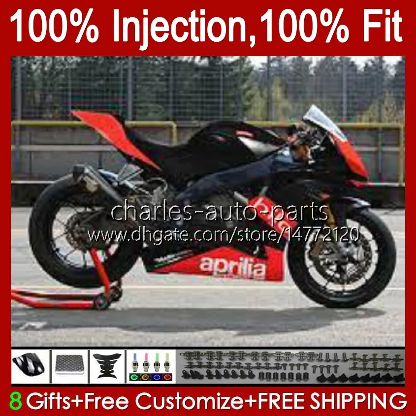 Kit de injeção para Aprilia RSV4 RSV1000R RSV-1000 2009 2011 2012 2013 2013 2013 2014 2015 39No.74 RSV1000RR 09-15 RSV 1000 RSV1000 R $ 09 10 11 12 13 14 15 Fairing Vermelho Preto