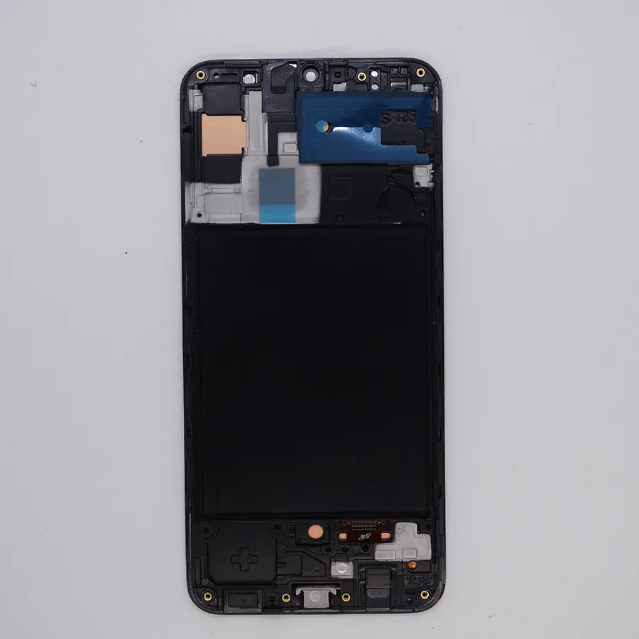 Écran LCD incell OEM pour Samsung Galaxy A30s A307 écran tactile panneau numériseur assemblée remplacement avec cadre