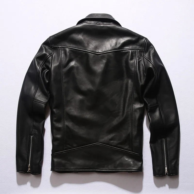 お得なまとめ売り ジャケット春と秋の革の服メンズレディースラペルス傾斜ジッパー羊のオートバイロックスリムクールコートファッション 格安店 Nimark Ru