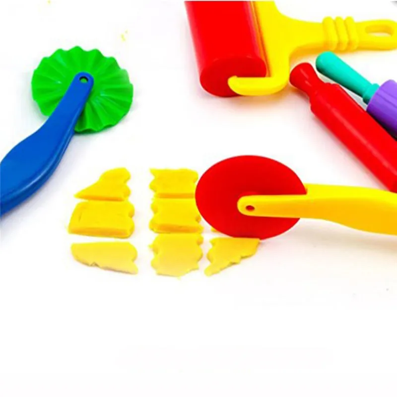 Color Play Dough Model Tool Toys Creative 3d Plasticine Tools
