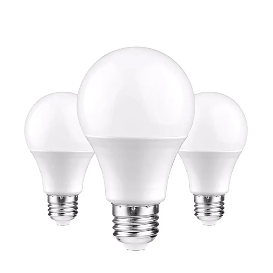LED-Birnenlampen E27 Glühbirnen 110V 220V Smart IC 3W 5W 7W 9W 12W 15W 18W 22W Hohe Helligkeit Lampada Bombillas