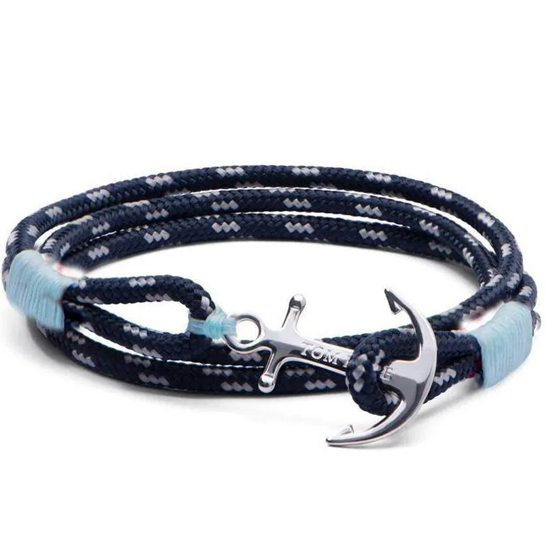 Tom Hope Mediterranean Nautical Charm Bracelet 19 Styles For Men