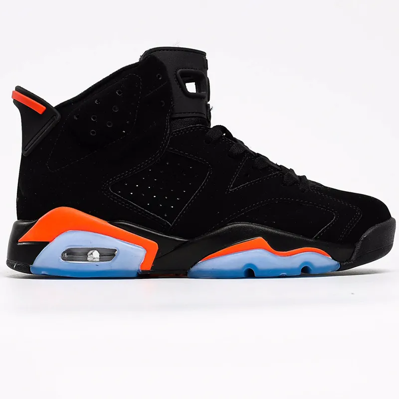 Jumpman 6 Basketball Classic Black Infrared 6S OG Shoes 6s High quality Sneakers Cactus Jack Trainers Men Women running Sports shoe With Box