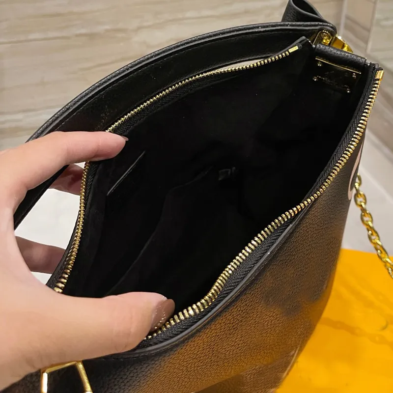 Hobo Bag Woman Handbags Crossbody Bags Gradient Color Printing Lunch Box Genuine Leather Classic Letter Handbag Adjustable Removable Shoulder Strap Totes