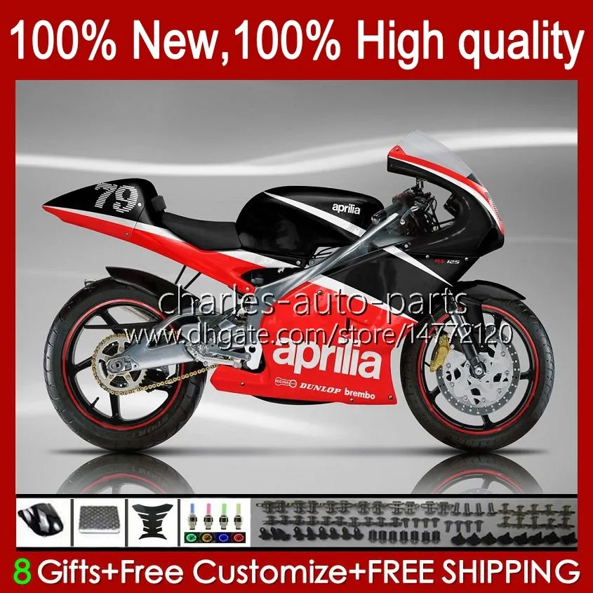 Body Kit For Aprilia RSV125RR RSV RS 125 R RR 125RR 99-05 36No.0 RS-125 RS4 RSV125 RS125 99 00 01 02 03 04 05 RSV-125 1999 2000 2001 2002 2003 2004 2005 Fairing Factory Red