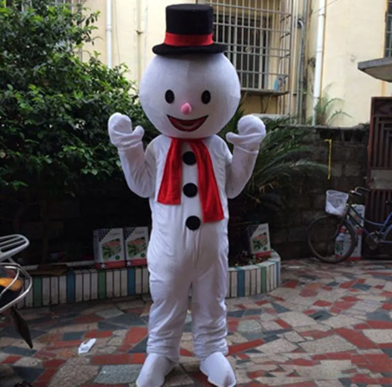 Halloween boneco de neve mascote traje de alta qualidade personalizar desenhos animados caráter do tema do theme do anime do caráter do vestido do carnaval do Natal