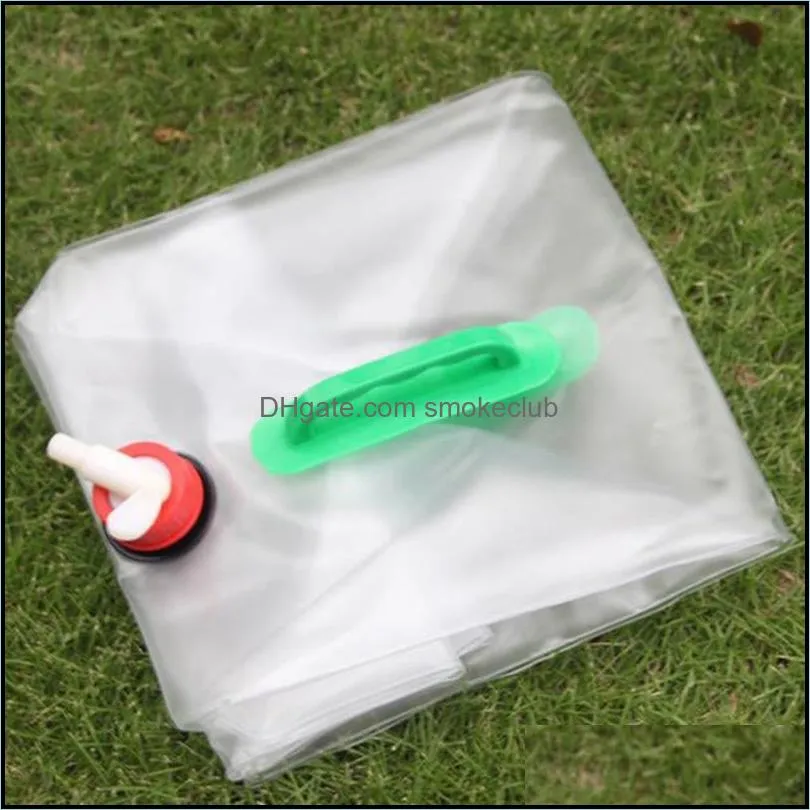 Outdoor Bags 1PCS 10L/20L Folding Drinking Water Bag Camping Storage Containers