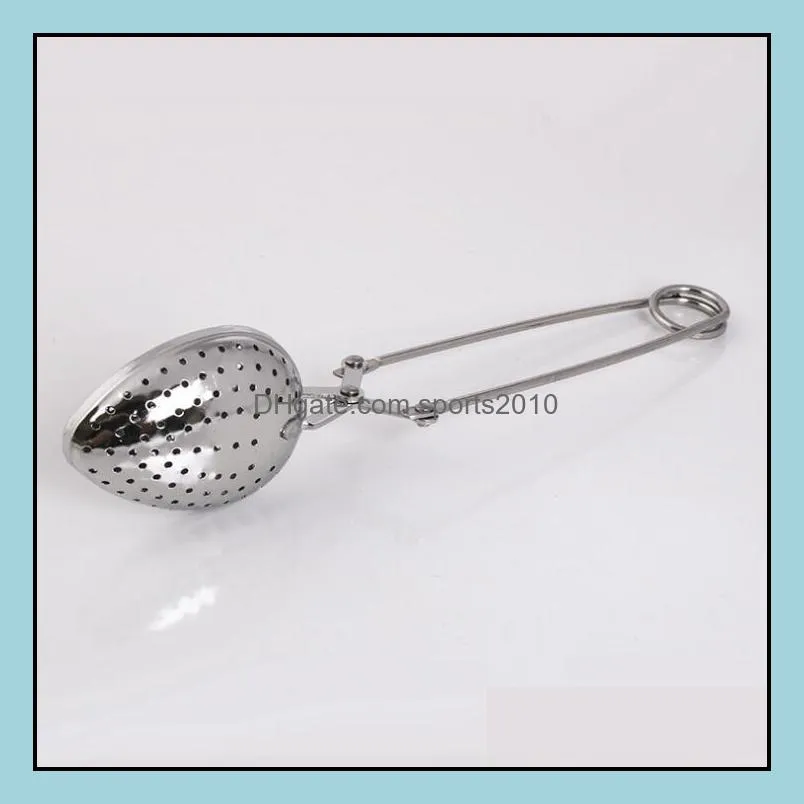 3 Style Star shape Tea Infuser oval-Shaped 304 Stainless Steel Tea strainer Infuser Spoon Filter Tea Tools Free shipping LX1987