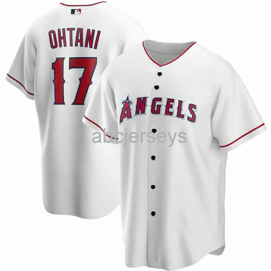 Stitched Custom Shohei Ohtani #17 Baseball Jersey XS-6XL