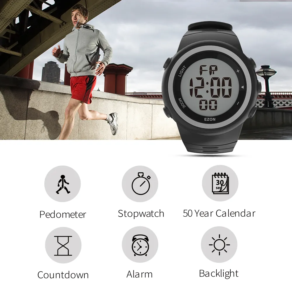 Sporthorloge met stopwatch best sale