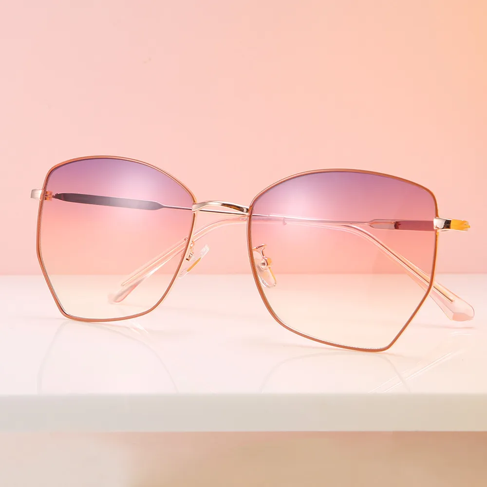 الأزياء غير النظامية اللون الاتجاه النظارات الشمسية الرجال المرأة العلامة التجارية مصمم نظارات الشمس uv400 عدسة عالية الجودة مع مربع والحالات