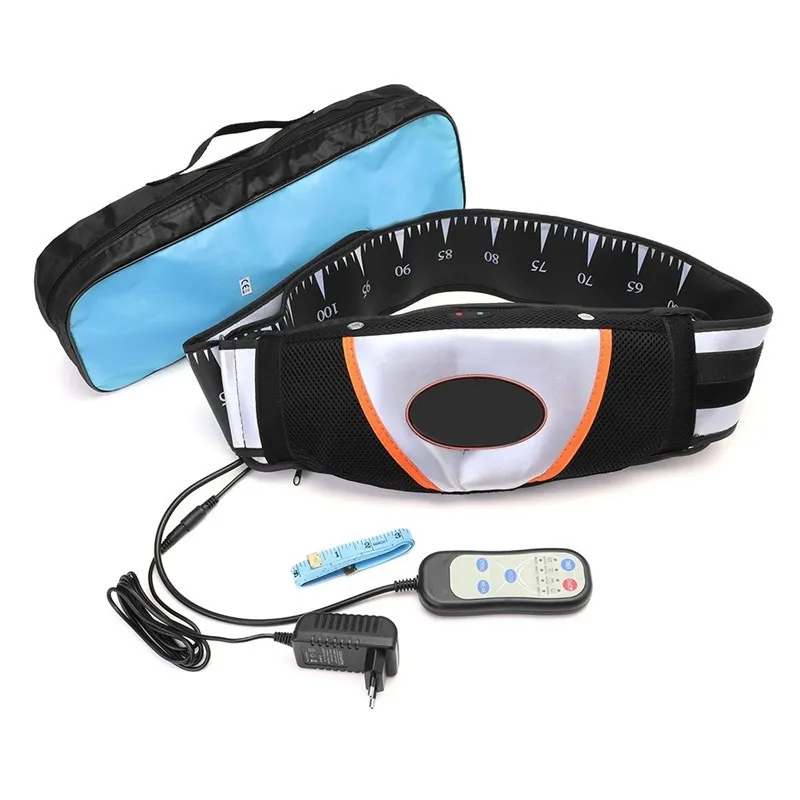 Vibrating Slimming Massage Belt Electric Pulses Shape Abdominal Stomach