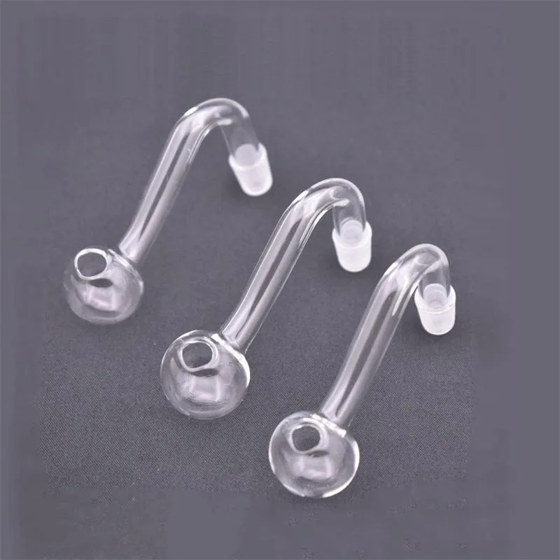 Groothandel Oliebrander Glasleidingen 10mm 14mm 18mm Mannelijke Vrouwelijke Pyrex Bubbler Glasadapter voor Hookahs Water Bong Roken Accessoires