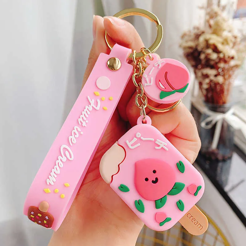 Nezha 2 Movie Character Keychain Key Holder Bag Charm Cartoon Backpack Hanging Cartoon Key Ring Rubber Doll Pendant 1359021590