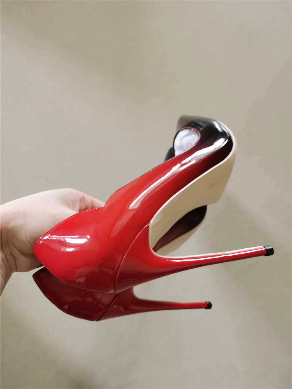 16cm High Heels Platform Shoes Woman Large Size 44 45 Heels Pumps Shoe New  | eBay