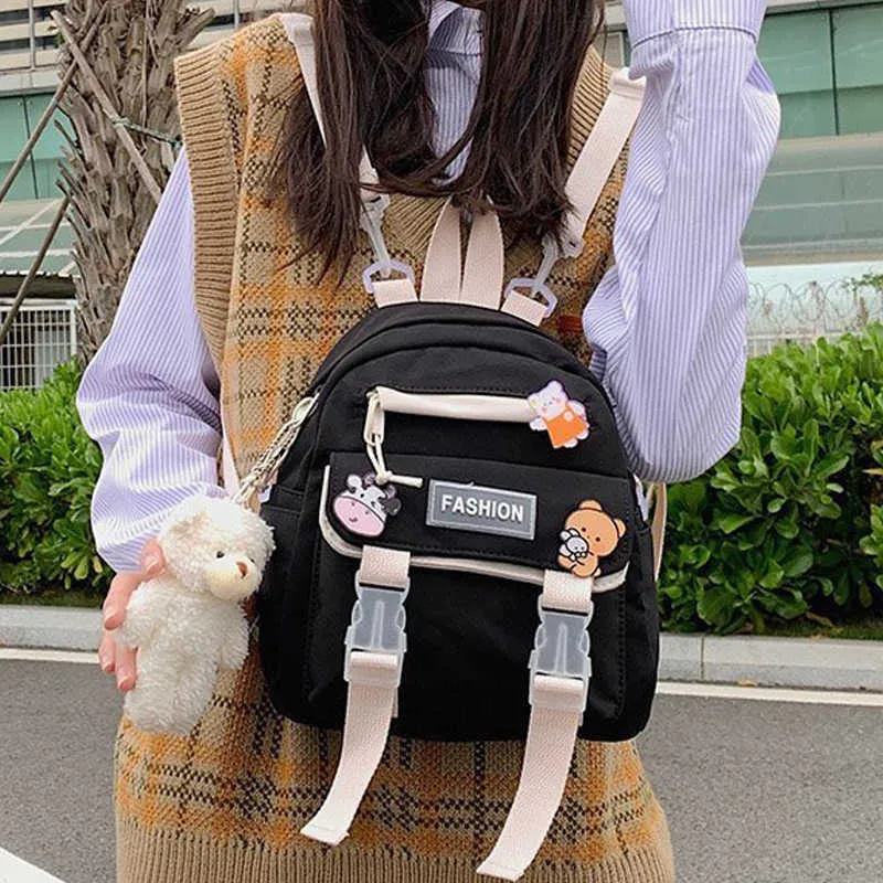 Multi Functional Black Mini Cute Backpacks For Women For Fashionable Women Ideal For School Work And Casual Use Cute And Stylish Rucksack For Teenage Girls Y0804 From Nickyoung07 18.88 DHgate.Com