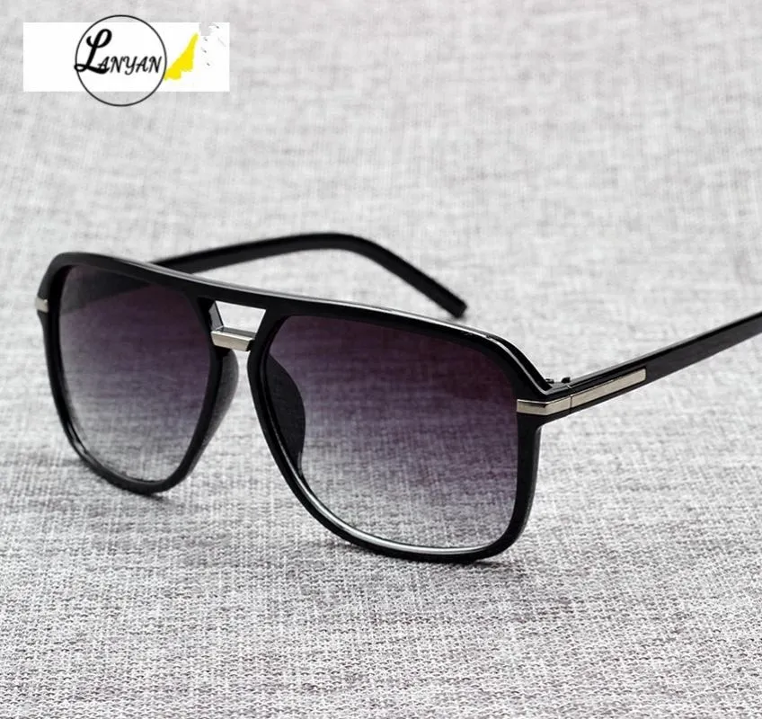 Sunglasses Big Rectangle TF Logo Men 2021 Uv400 High Quality Large Oversized Shades For Women Trendy Masculino