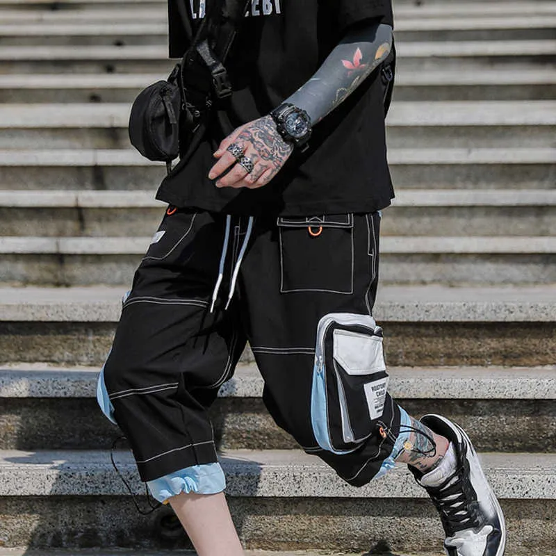 Mens Hip Hop Cargo Mens Cargo Shorts With Big Pockets Summer Trend Comfortable And Hipster Style 210714 From Bai02 24.79 DHgate.Com