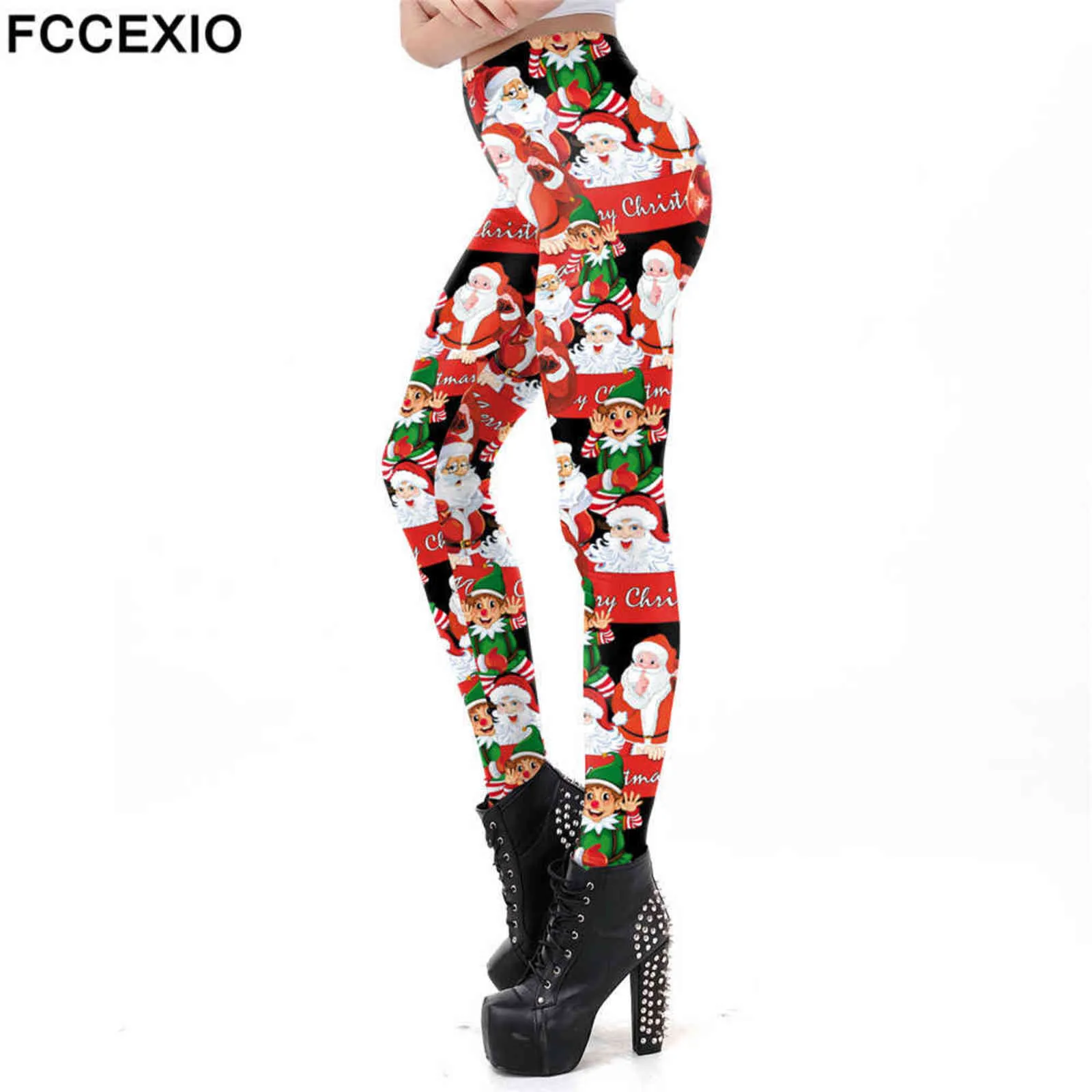 Santa leggins clearance