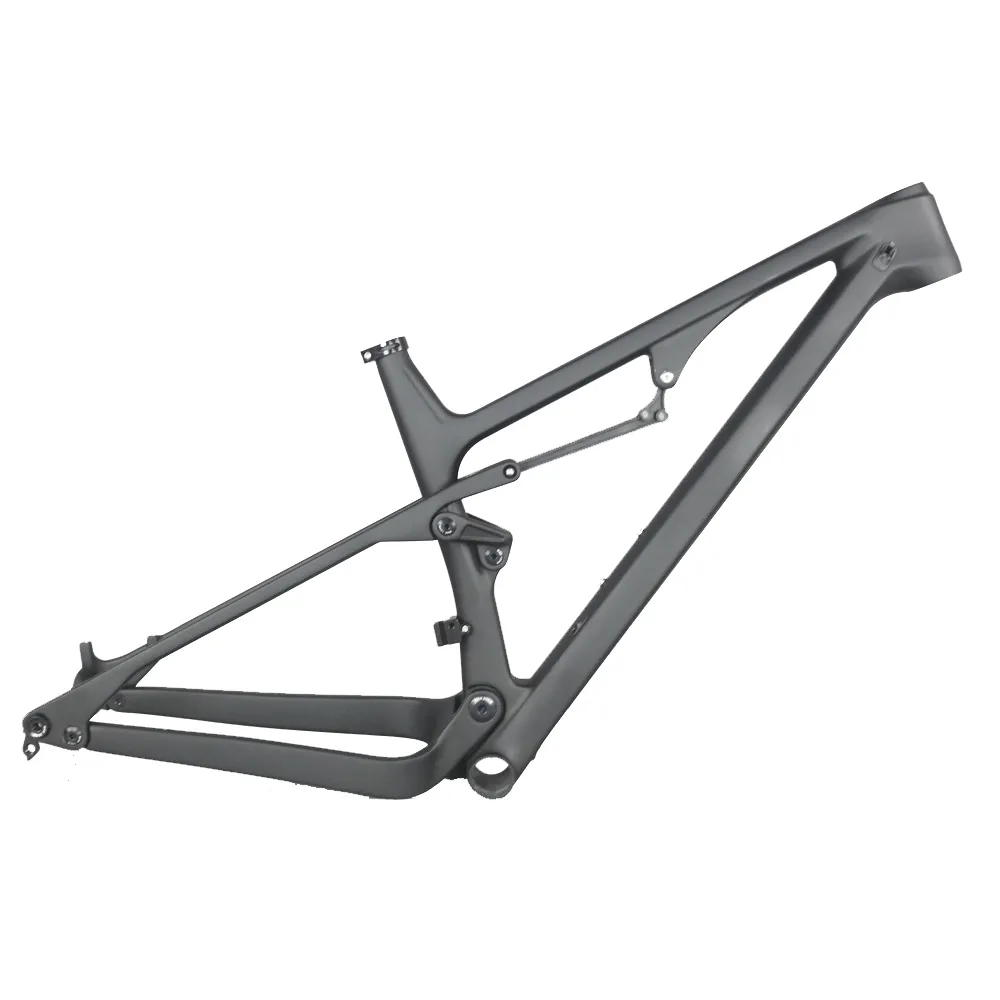 Полная подвеска MTB Carbon Frame FM038 XC Mountain Carbon Framset BB92 UD MATTE CAN CANSTED PAINT 27.5er Boost