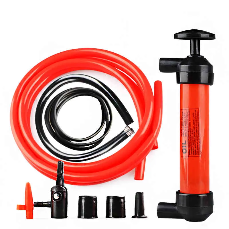 ing Oil Gas Siphon SuckerTransfer manual Hand pump for oil Liquid Water Chemical Transfer Pump Car-styling