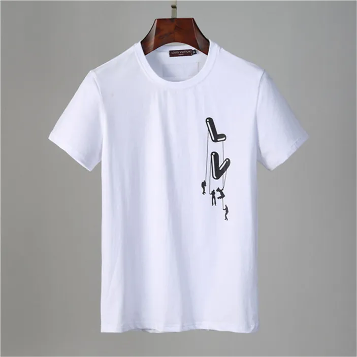 Summer Mens Designers t Shirts Loose Tees Apparel Fashion Tops Man s Shirt Luxurys Clothing Street Sleeve