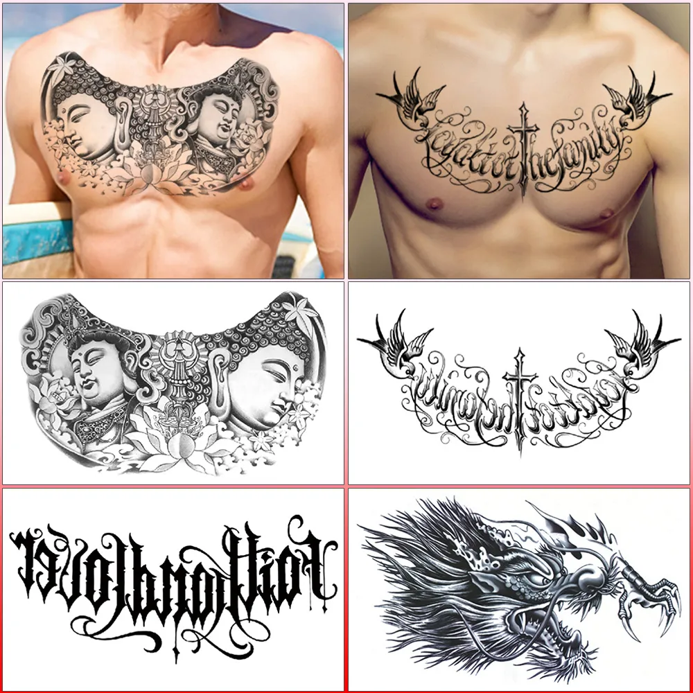 Buddhist Design Covering The Back - Big Magic Tattoo, Koh Phangan, Thailand