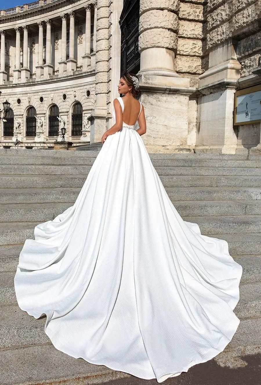 New Designer Plus Size Backless Satin Wedding Dresses... From Elegantdress009, $157.2 | DHgate.Com New Designer Plus Size Backless Satin Wedding Dresses... From Elegantdress009, $157.2 | DHgate.Com