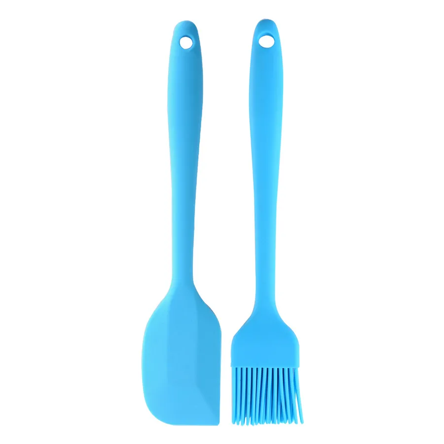 Spatule de cuisson pour pâtisserie, ensemble de pinceaux, outils de cuisine pour gâteaux, appareil de cuisson, spatules à crème pour gâteaux, brosses, grattoir à beurre multifonction