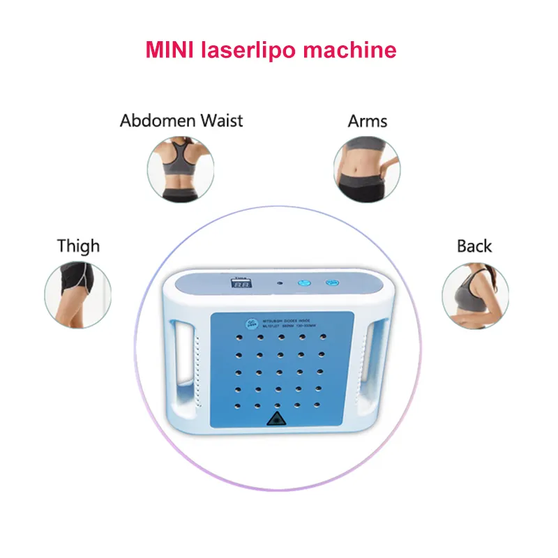 Mini Lipo Laser 25/36 Диоды 650 нм длина волны Липолязер для похудения Машины для похудения Липосукционная машина для домашнего использования