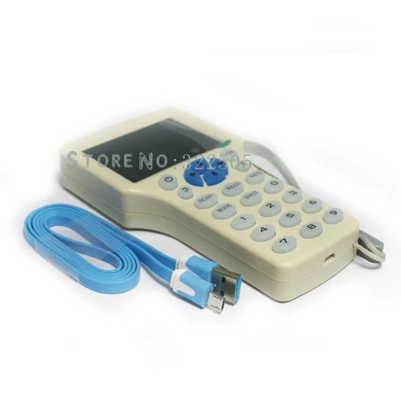 NFC Smart 10 Frequency Card Reader Writer RFID Copier 125KHz 13.56MHz USB  Fob Programmer Copy Encrypted Key - AliExpress