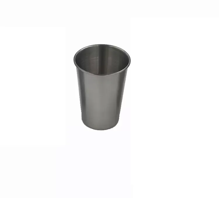 2022 new 304 Stainless steel tumbler single wall layer 8oz 12oz 17oz wine beer water cup coffee mug Free ship