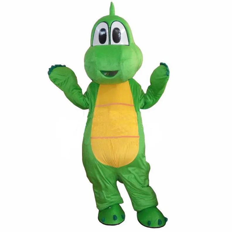 Costume de mascotte de dinosaure d'Halloween Personnalisation Animal de bande dessinée Personnage de thème Anime Carnaval de Noël Adultes Fête d'anniversaire Fantaisie Outfit