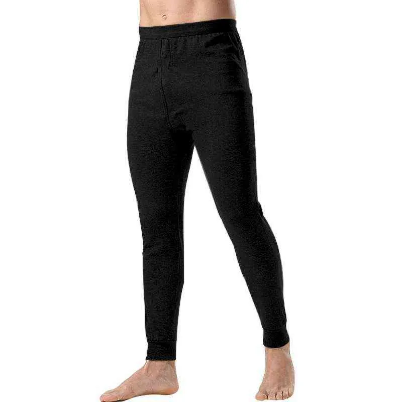 Fashion Thermal Duofold Long Underwear For Men Long Johns Loose