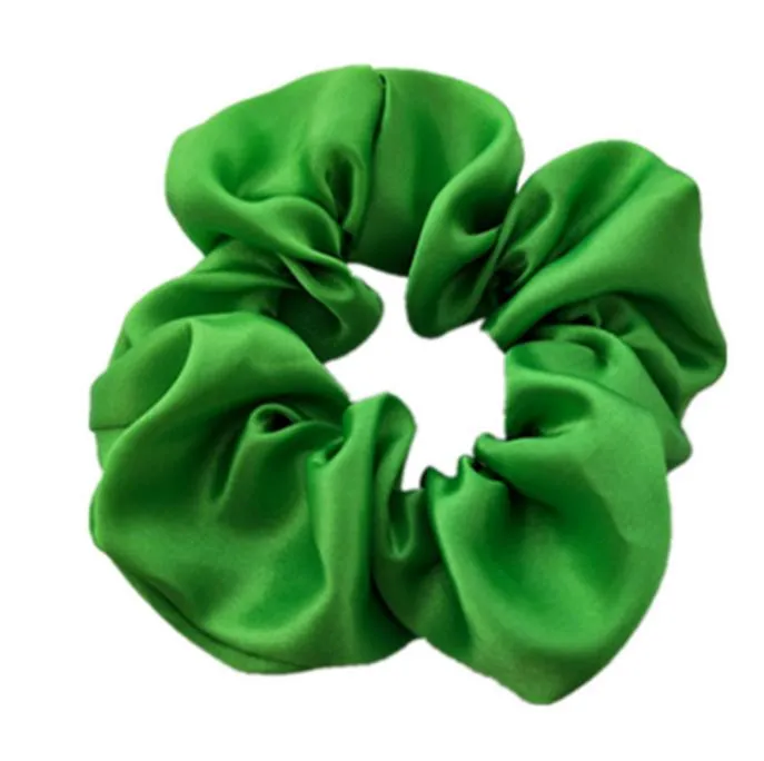 2021 Donne di Seta Scrunchie Elastico Fatto A Mano Multicolore Fascia Dei Capelli Coda di Cavallo Supporto Della Fascia Accessori epacket 70 colori