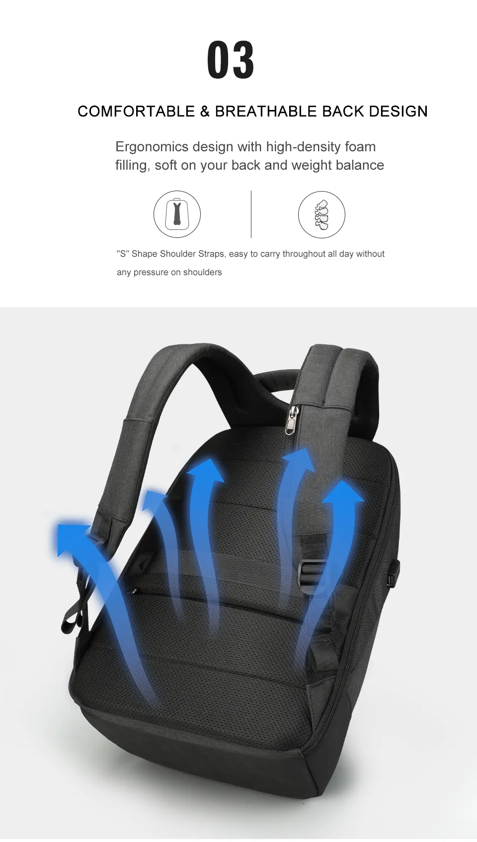 11.Travel Computer Bag for Women & Men