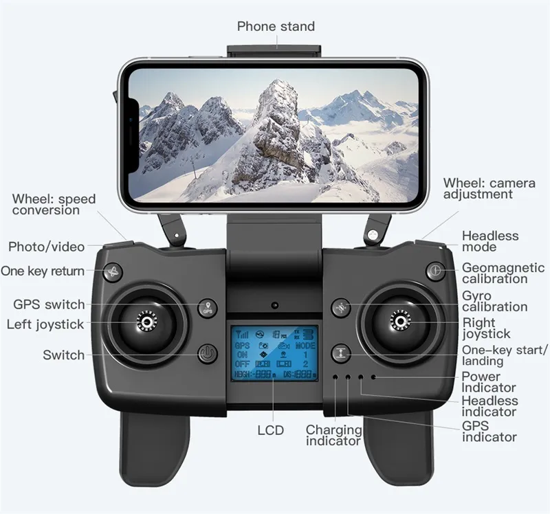 Drone L900 Pro 4K HD Dual Camera GPS 5G WIFI FPV Real Time