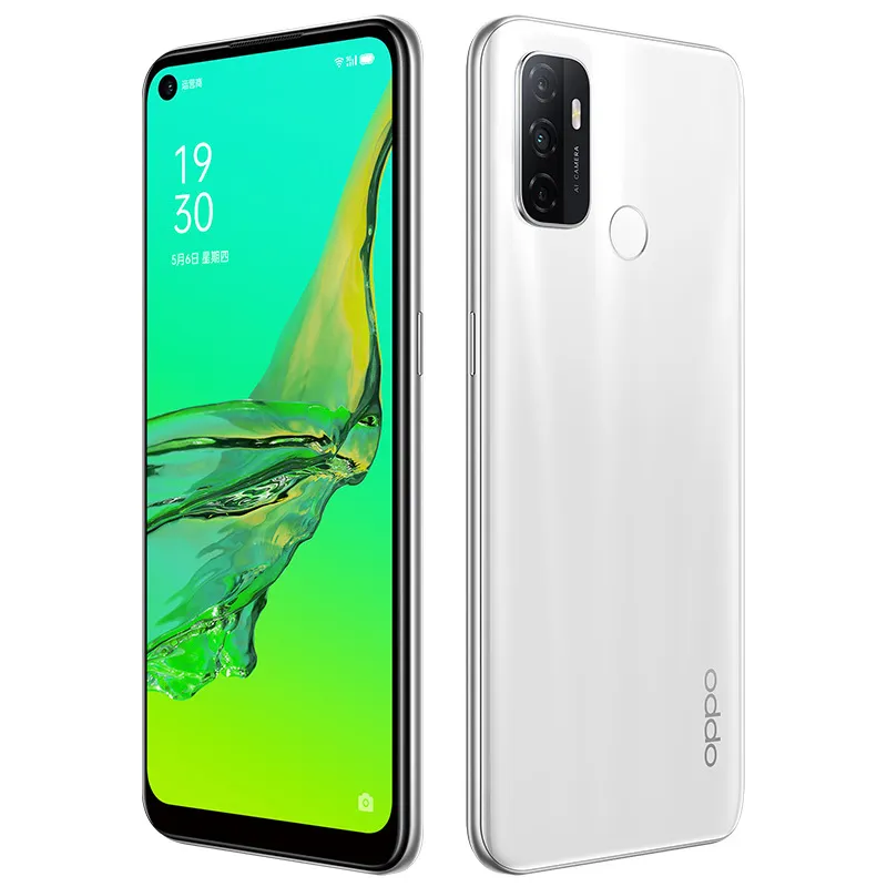 Téléphone portable d'origine Oppo A11s 4G LTE 8 Go de RAM 128 Go de ROM Snapdragon 460 Octa Core Android 6,5 pouces plein écran 90 Hz 13,0 MP AI OTG 5000 mAh ID d'empreintes digitales Smart Phone