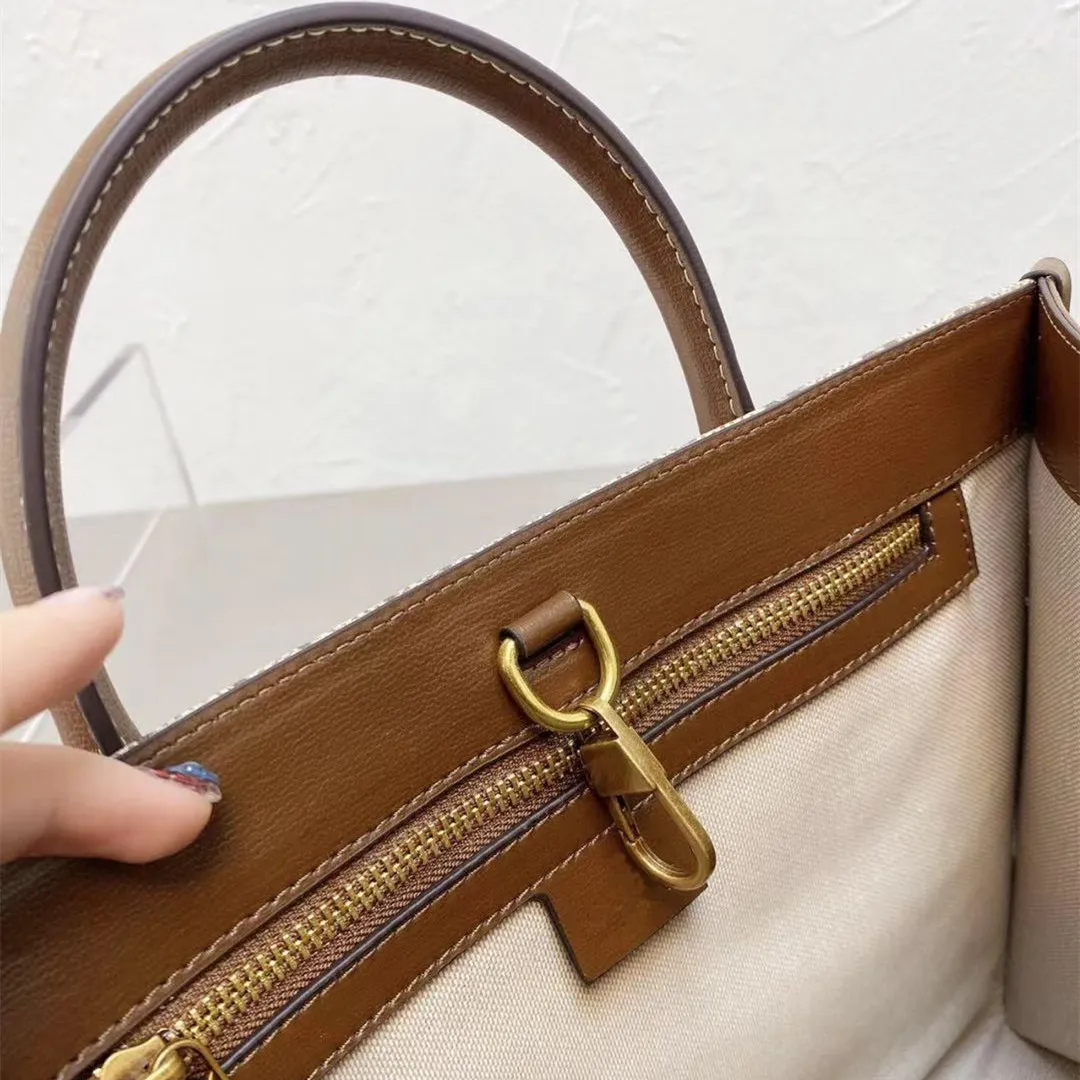 2021 fashion handbag totes designer double letter large capacity shopping bags women`s trendy shoulder bag high quality