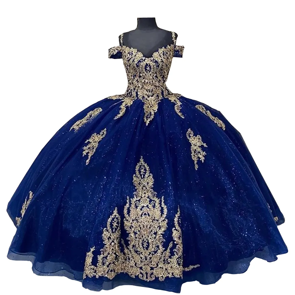 slim fit dress slacks Royal Blue with gold Sequin V Back Dress KD498 – Tres Elegant