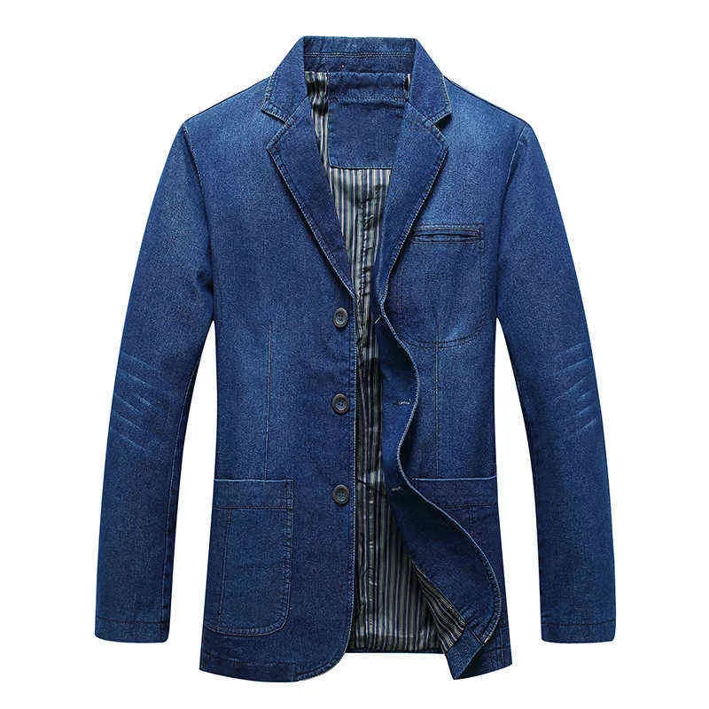 Denim blazer jacket mens 2025