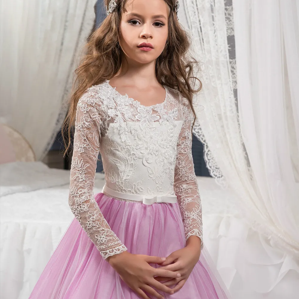 R&W Pink Toddler Girls Pageant Ball Gown Lace Sleeveless Formal Party Dress for Weddings from Dhgate Flower Girls' Dresses - price 170.94 R&W Pink Toddler Girls Pageant Ball Gown Lace Sleeveless Formal Party Dress for Weddings from Dhgate Flower Girls' Dresses - price 170.94