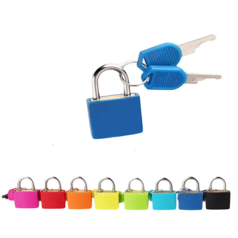 Coloré Mini Coquille En Plastique Cadenas Voyage Valise Serrure